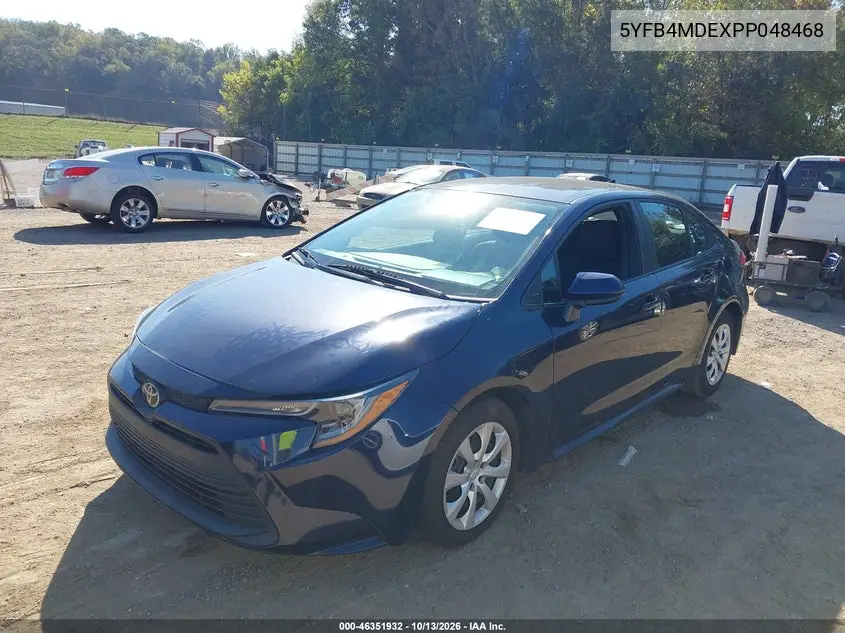 2023 TOYOTA COROLLA VIN 5YFB4MDEXPP048468 — фото 2