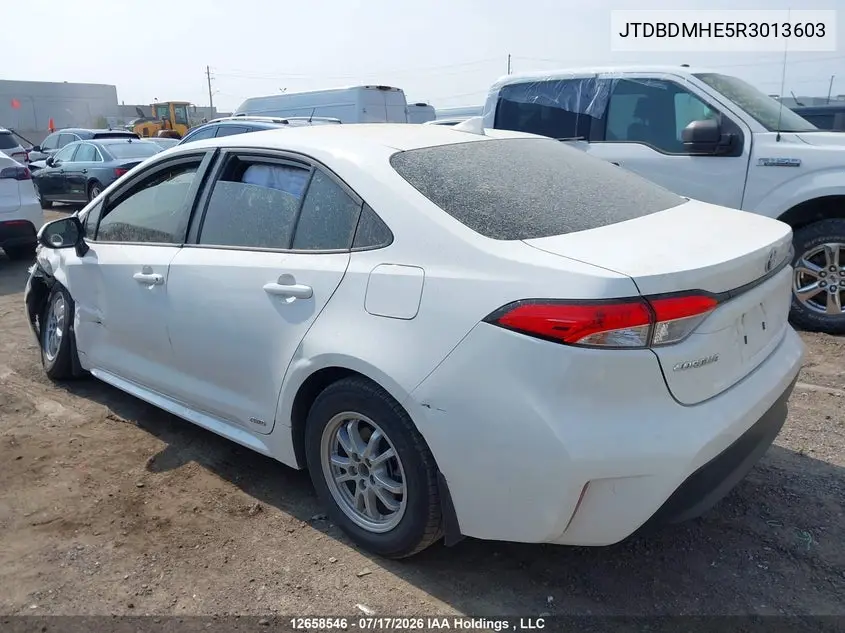 2024 TOYOTA COROLLA VIN JTDBDMHE5R3013603 — фото 3