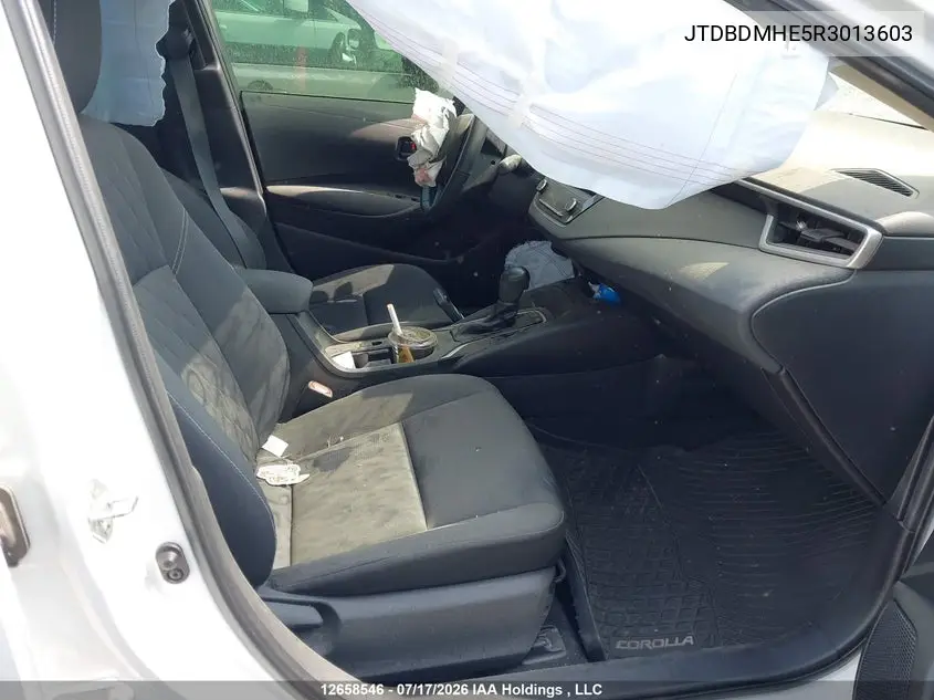 2024 TOYOTA COROLLA VIN JTDBDMHE5R3013603 — фото 5