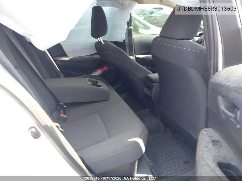 2024 TOYOTA COROLLA VIN JTDBDMHE5R3013603 — фото 8