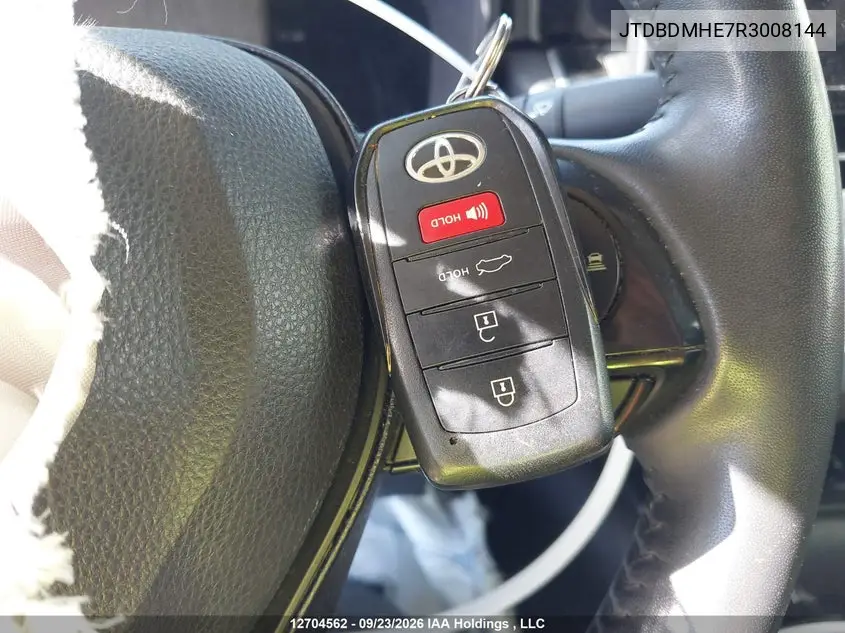 2024 TOYOTA COROLLA VIN JTDBDMHE7R3008144 — фото 11