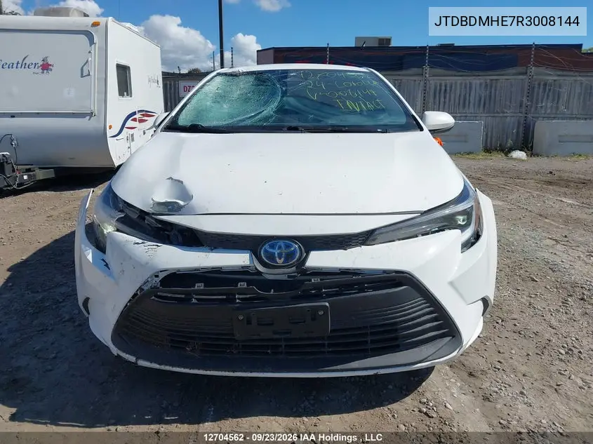 2024 TOYOTA COROLLA VIN JTDBDMHE7R3008144 — фото 13