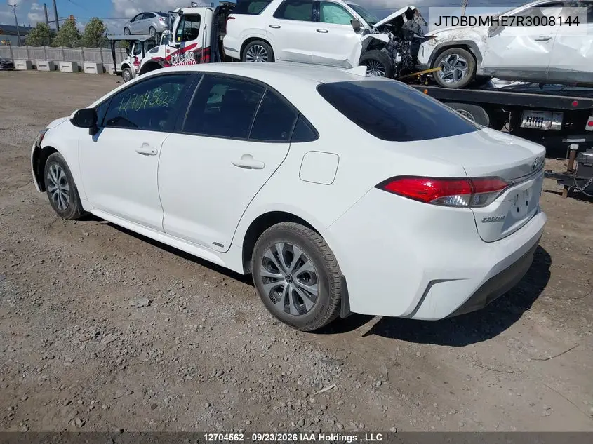 2024 TOYOTA COROLLA VIN JTDBDMHE7R3008144 — фото 3