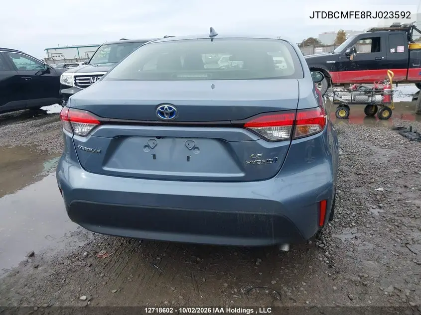 2024 TOYOTA COROLLA VIN JTDBCMFE8RJ023592 — фото 17