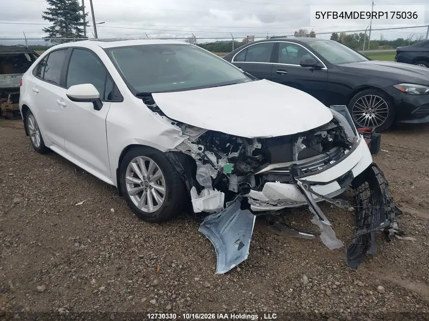 TOYOTA COROLLA 2024, VIN 5YFB4MDE9RP175036