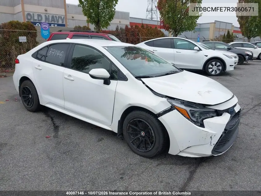 TOYOTA COROLLA 2024, VIN JTDBCMFE7R3060671
