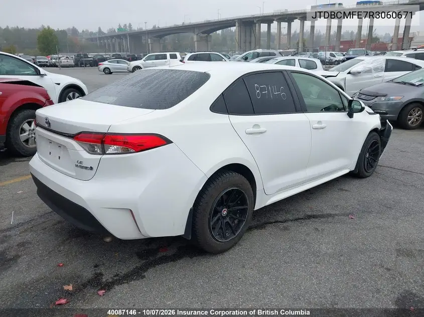 2024 TOYOTA COROLLA VIN JTDBCMFE7R3060671 — фото 4