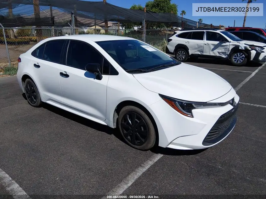 TOYOTA COROLLA 2024, VIN JTDB4MEE2R3023199