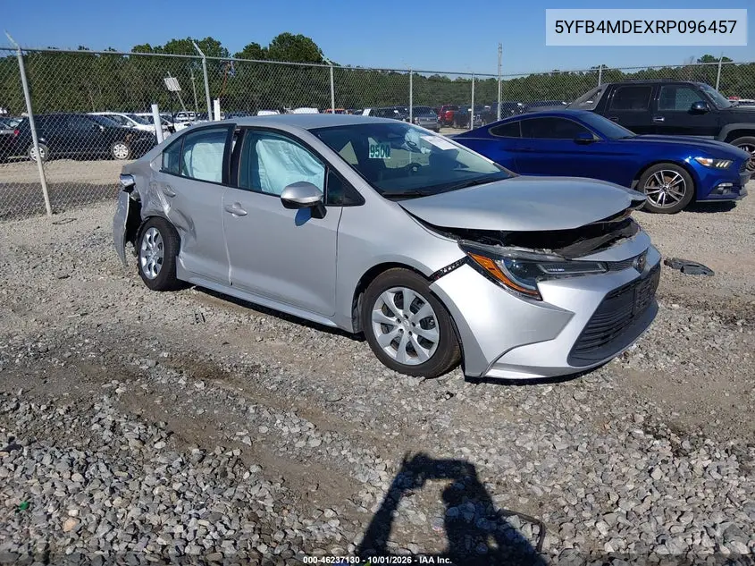 TOYOTA COROLLA 2024, VIN 5YFB4MDEXRP096457