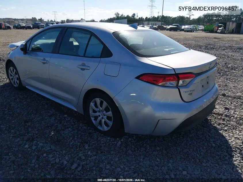 2024 TOYOTA COROLLA VIN 5YFB4MDEXRP096457 — фото 3