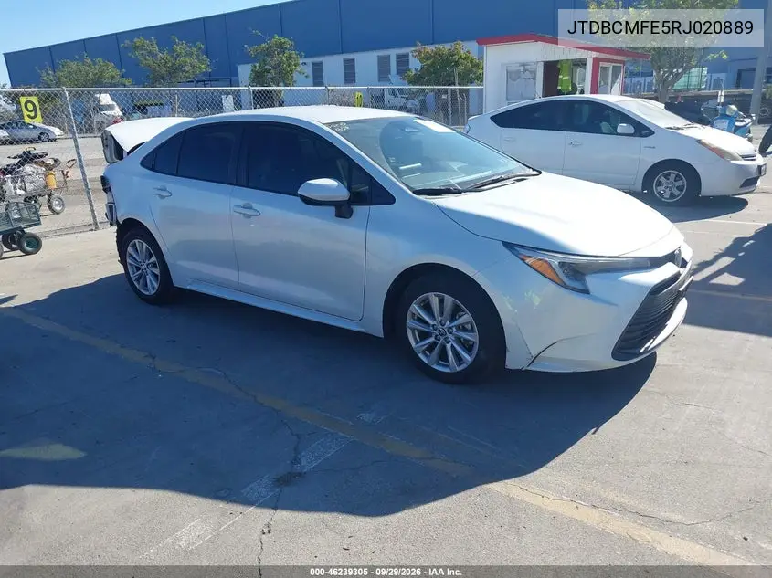 TOYOTA COROLLA 2024, VIN JTDBCMFE5RJ020889