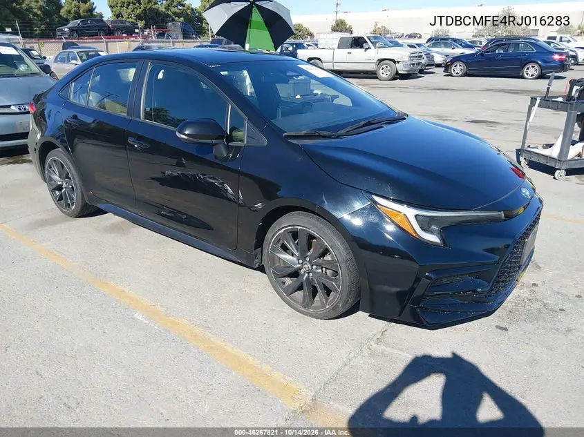 TOYOTA COROLLA 2024, VIN JTDBCMFE4RJ016283