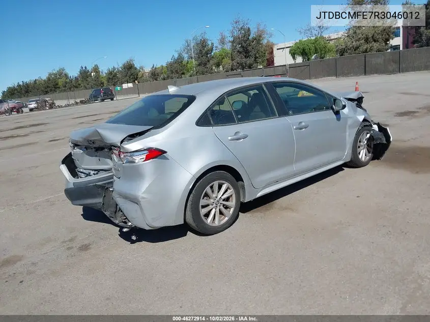2024 TOYOTA COROLLA VIN JTDBCMFE7R3046012 — фото 4