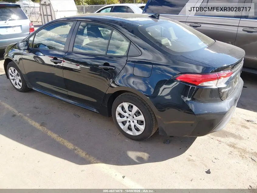 2024 TOYOTA COROLLA VIN JTDBCMFEXR3028717 — фото 3