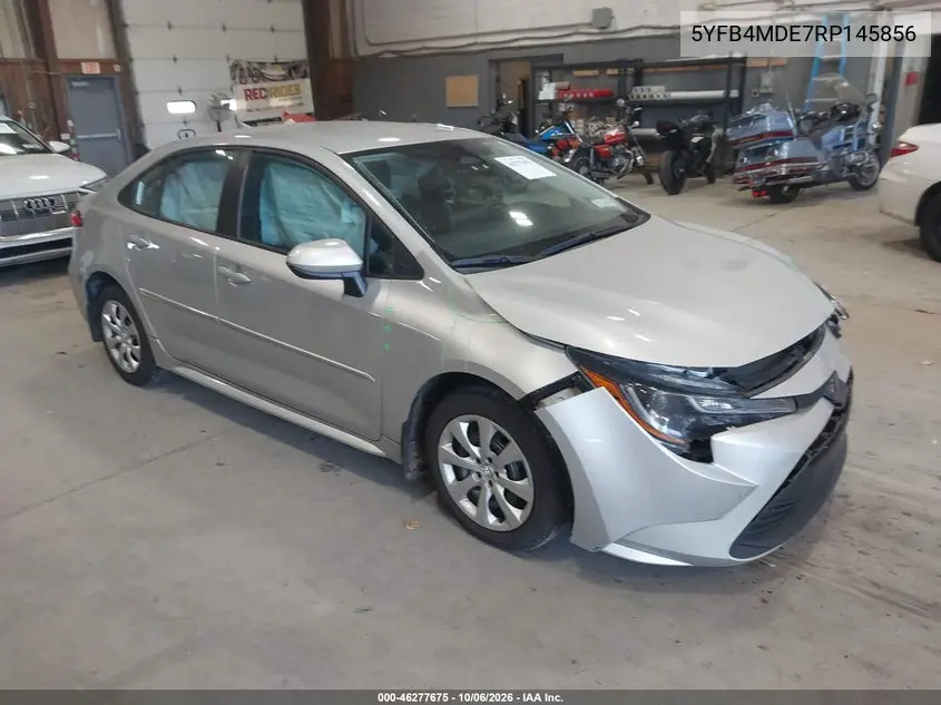 TOYOTA COROLLA 2024, VIN 5YFB4MDE7RP145856
