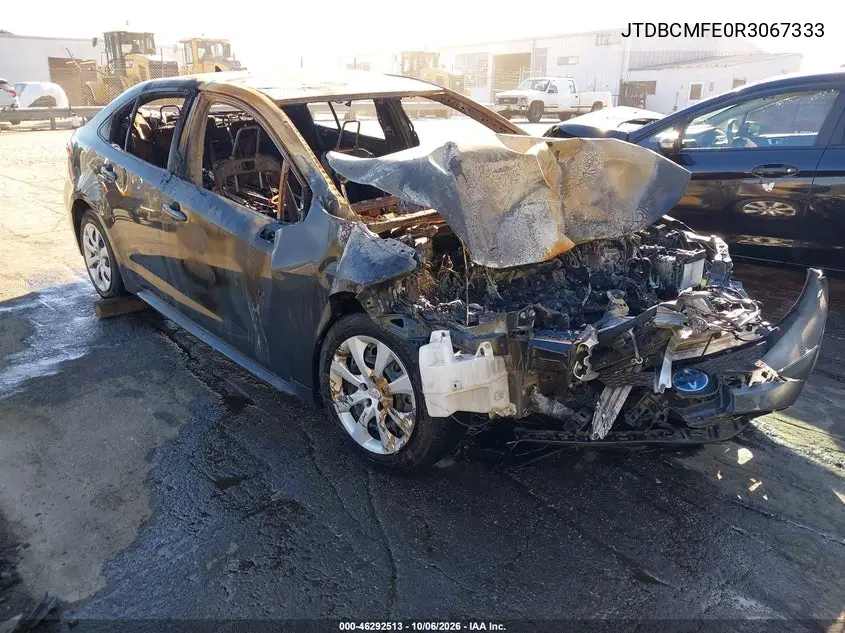 TOYOTA COROLLA 2024, VIN JTDBCMFE0R3067333