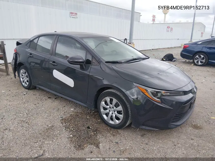 TOYOTA COROLLA 2024, VIN 5YFB4MDE9RP152713