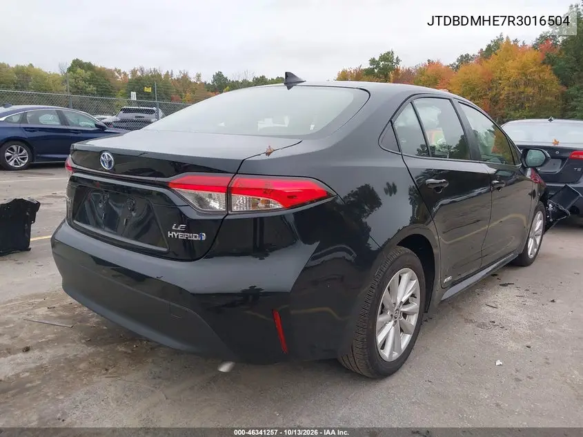 2024 TOYOTA COROLLA VIN JTDBDMHE7R3016504 — фото 4
