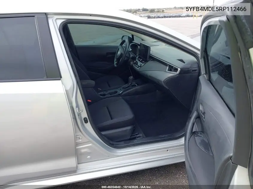 2024 TOYOTA COROLLA VIN 5YFB4MDE5RP112466 — фото 5