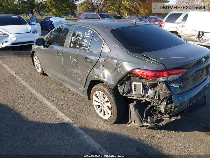 2024 TOYOTA COROLLA VIN JTDBDMHE7R3015644 — фото 3