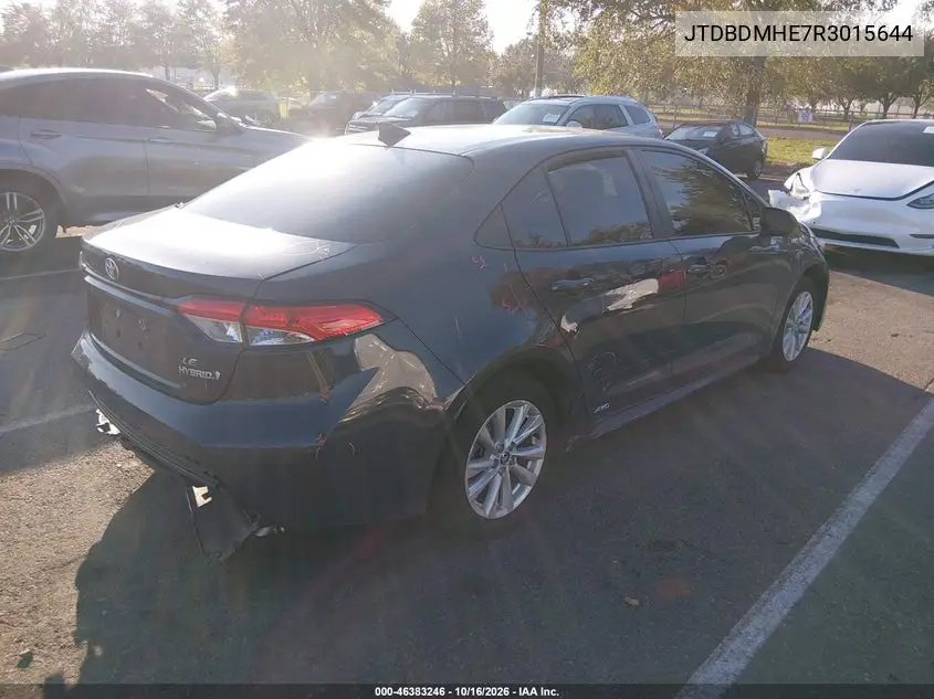 2024 TOYOTA COROLLA VIN JTDBDMHE7R3015644 — фото 4