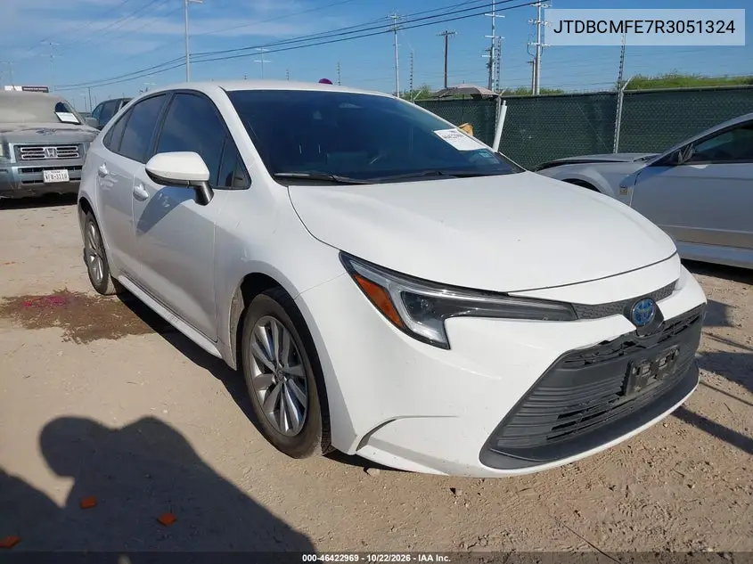 TOYOTA COROLLA 2024, VIN JTDBCMFE7R3051324