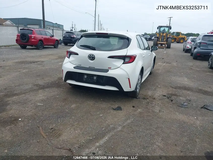 2025 TOYOTA COROLLA VIN JTNK4MBEXS3253711 — фото 4