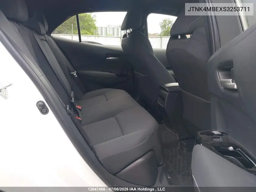 2025 TOYOTA COROLLA VIN JTNK4MBEXS3253711 — фото 8