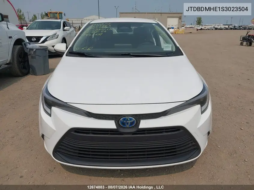 2025 TOYOTA COROLLA VIN JTDBDMHE1S3023504 — фото 11