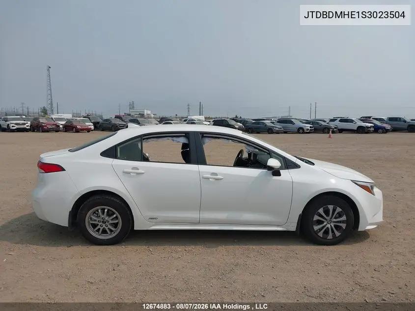 2025 TOYOTA COROLLA VIN JTDBDMHE1S3023504 — фото 12