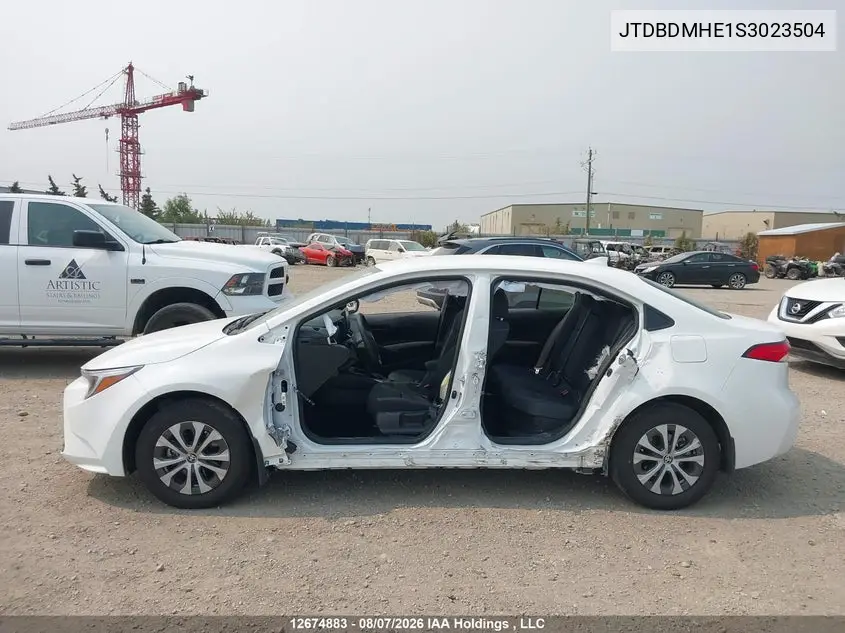 2025 TOYOTA COROLLA VIN JTDBDMHE1S3023504 — фото 13