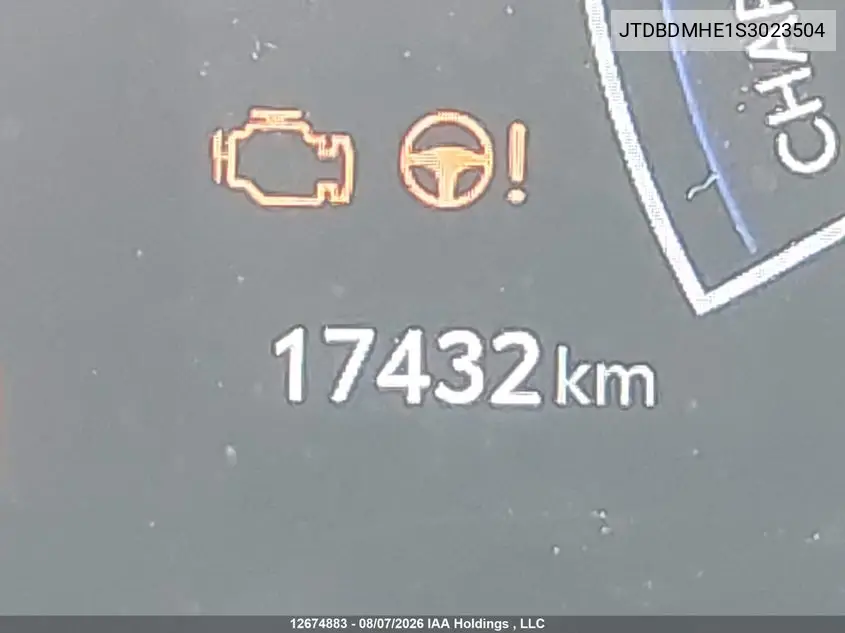 2025 TOYOTA COROLLA VIN JTDBDMHE1S3023504 — фото 14