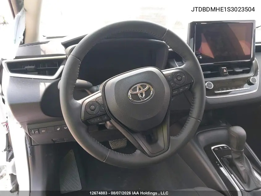 2025 TOYOTA COROLLA VIN JTDBDMHE1S3023504 — фото 18