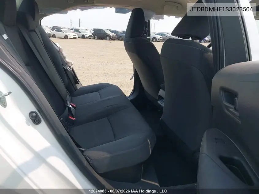 2025 TOYOTA COROLLA VIN JTDBDMHE1S3023504 — фото 8
