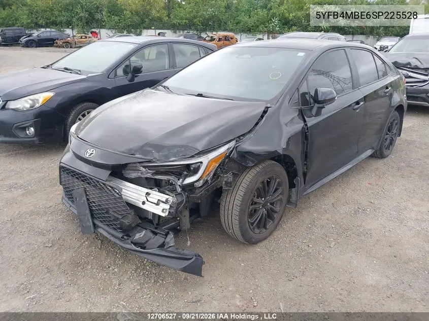 2025 TOYOTA COROLLA VIN 5YFB4MBE6SP225528 — фото 2