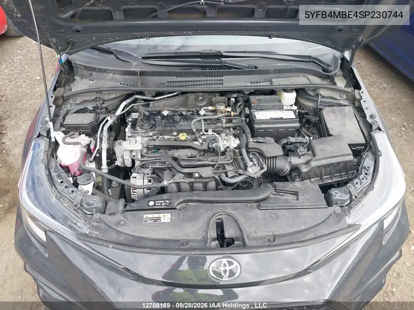 2025 TOYOTA COROLLA VIN 5YFB4MBE4SP230744 — фото 10