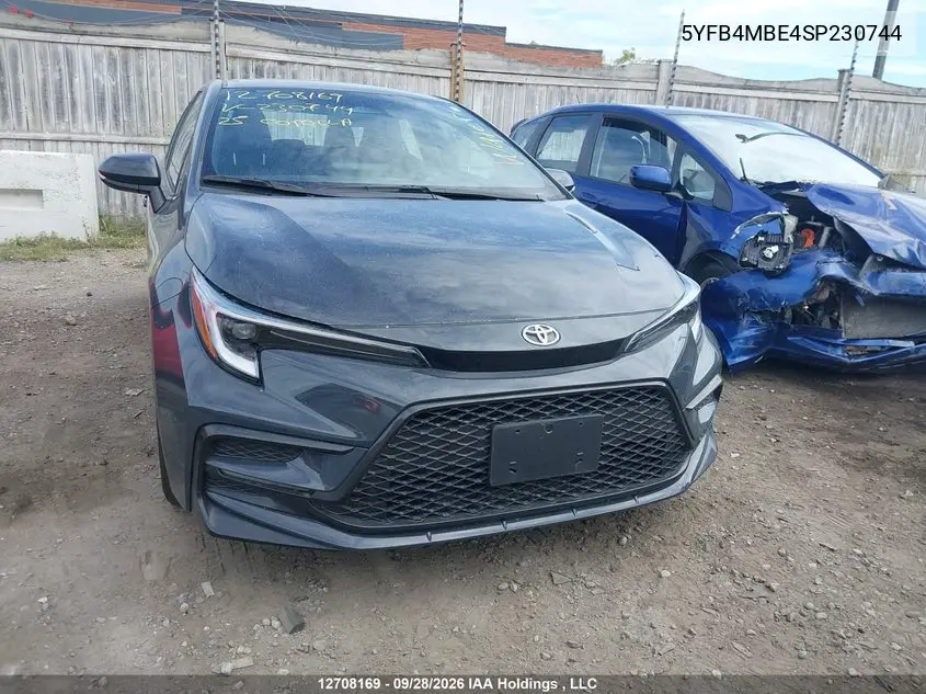 2025 TOYOTA COROLLA VIN 5YFB4MBE4SP230744 — фото 12