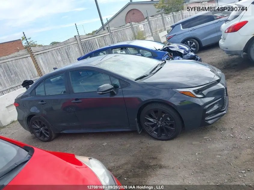 2025 TOYOTA COROLLA VIN 5YFB4MBE4SP230744 — фото 13