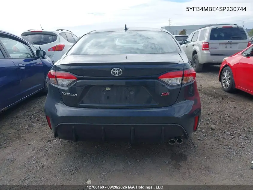 2025 TOYOTA COROLLA VIN 5YFB4MBE4SP230744 — фото 16