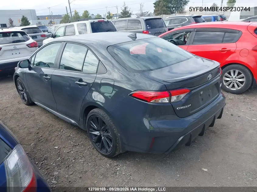2025 TOYOTA COROLLA VIN 5YFB4MBE4SP230744 — фото 3