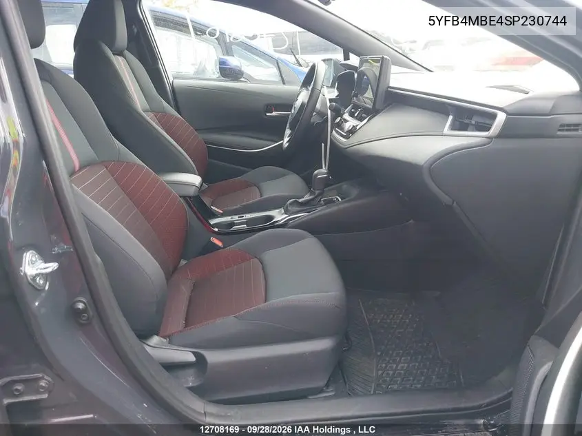 2025 TOYOTA COROLLA VIN 5YFB4MBE4SP230744 — фото 5