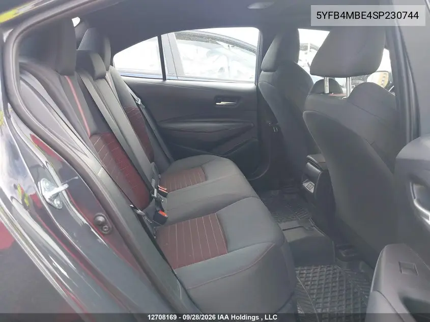 2025 TOYOTA COROLLA VIN 5YFB4MBE4SP230744 — фото 8