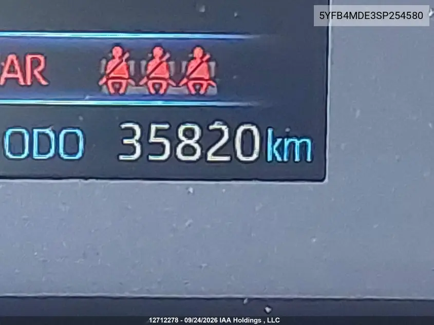 2025 TOYOTA COROLLA VIN 5YFB4MDE3SP254580 — фото 15