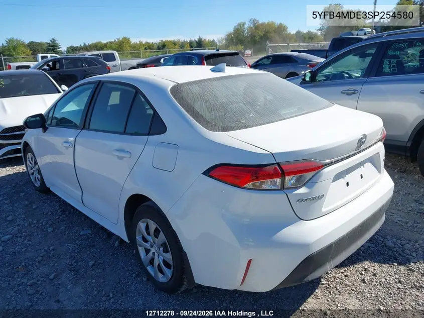 2025 TOYOTA COROLLA VIN 5YFB4MDE3SP254580 — фото 3