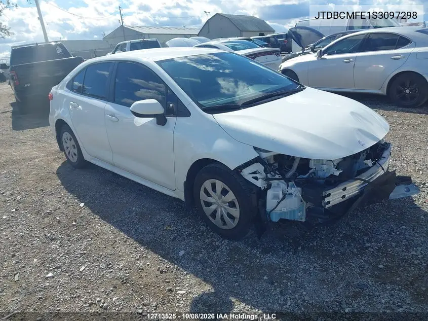 TOYOTA COROLLA 2025, VIN JTDBCMFE1S3097298