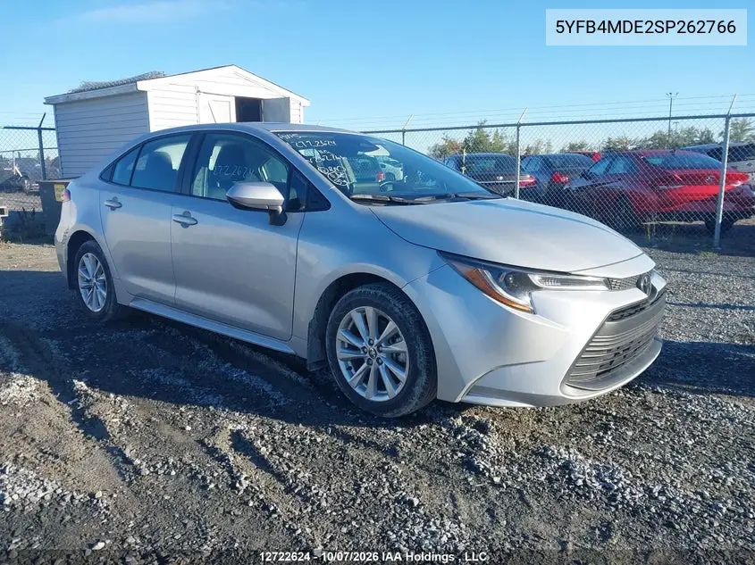 TOYOTA COROLLA 2025, VIN 5YFB4MDE2SP262766