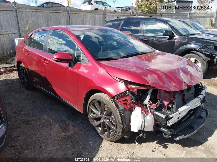 2025 TOYOTA COROLLA VIN JTDBDMHEXS3025347 — фото 14