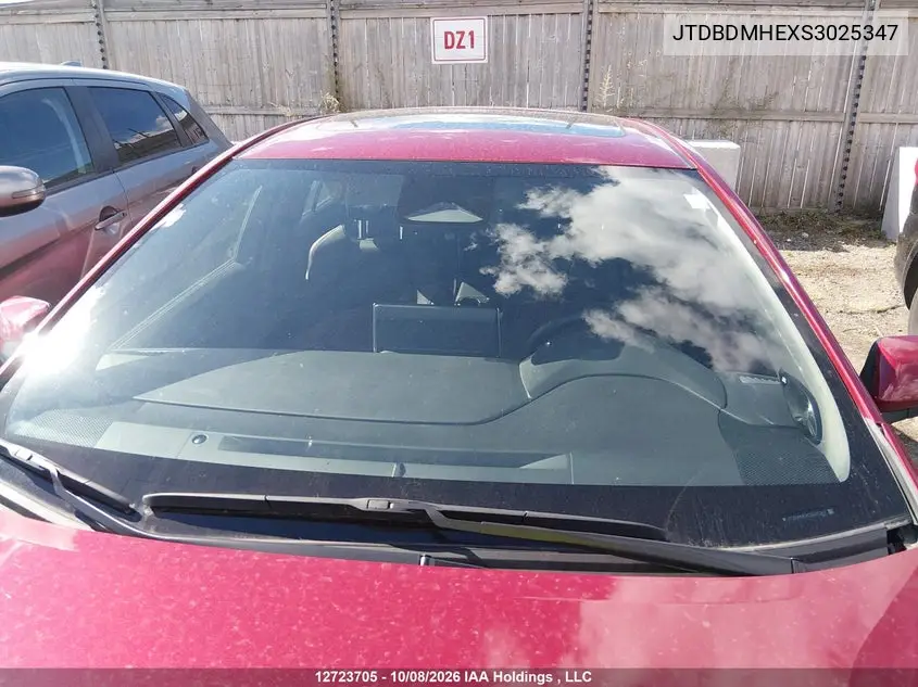 2025 TOYOTA COROLLA VIN JTDBDMHEXS3025347 — фото 18