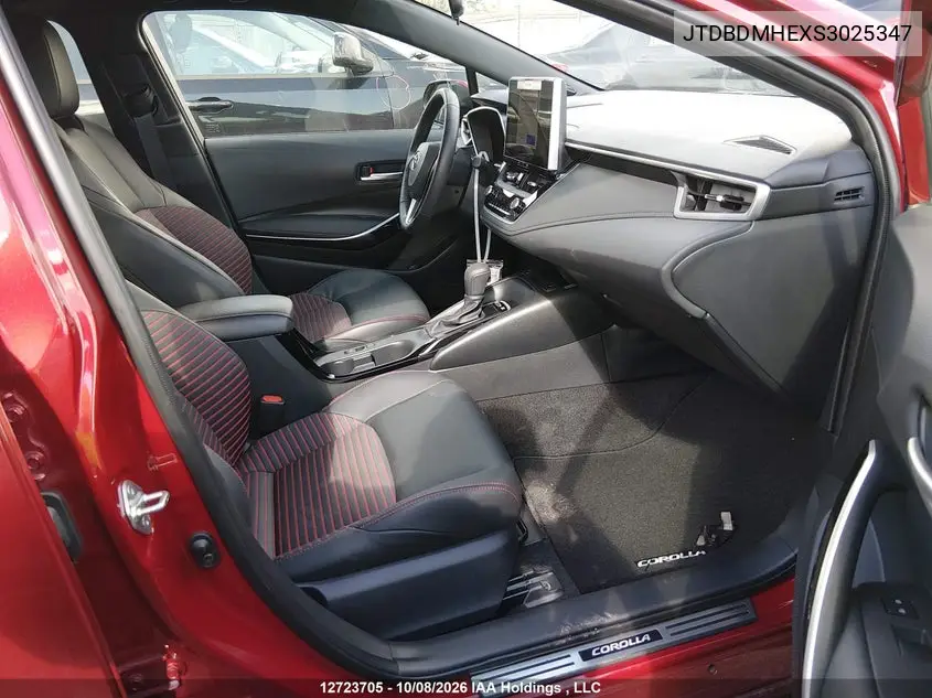 2025 TOYOTA COROLLA VIN JTDBDMHEXS3025347 — фото 5