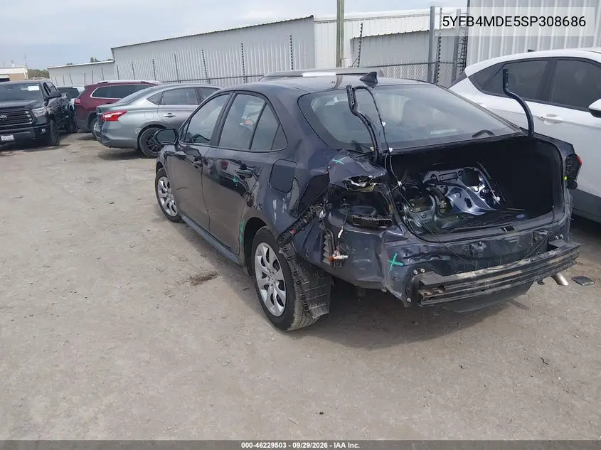 2025 TOYOTA COROLLA VIN 5YFB4MDE5SP308686 — фото 3